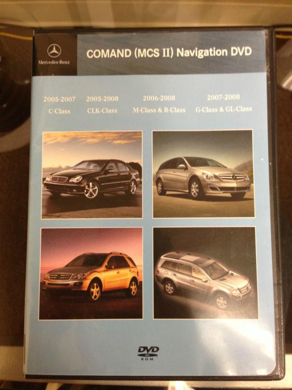 Mercedes benz comand (mcs ii) navigation dvd