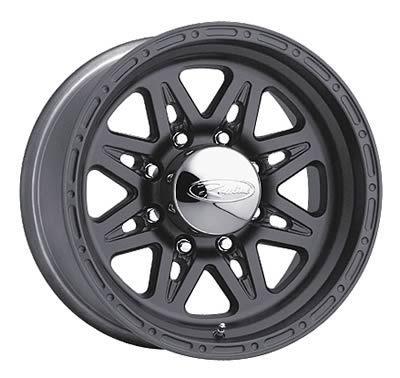 Raceline wheel renegade 8 aluminum black 17"x9" 8x170mm bc 5" backspace ea