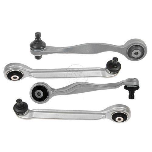 New front upper control arms kit set of 4 for audi a4 a6 s4 volkswagen passat 