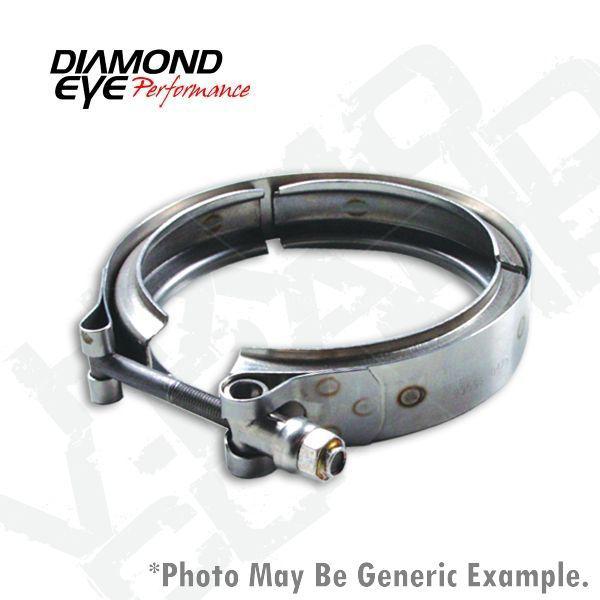 Diamond eye vc400hx40 v-band clamp for hx40 turbo universal