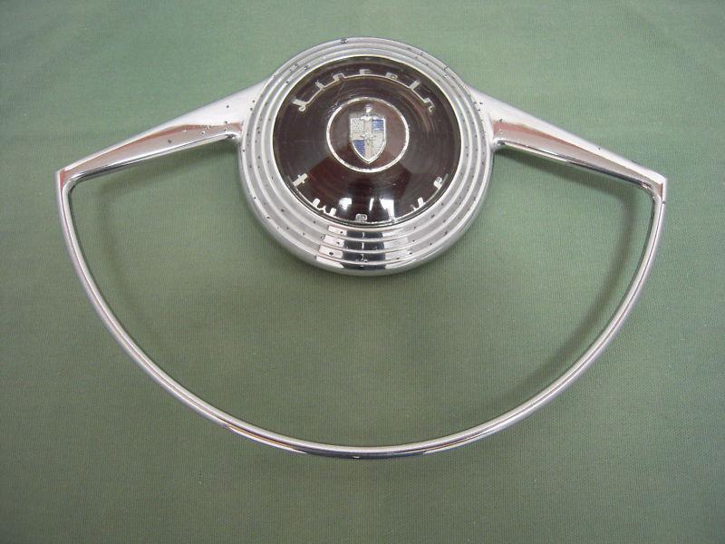 1946-1948 lincoln v12 steering wheel horn ring 1947 hot rod/custom ford/mercury