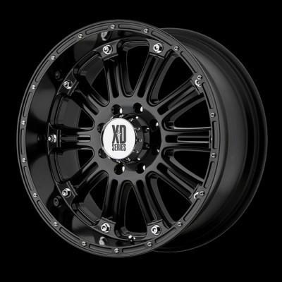 22" xd hoss black rims w/ 40x15.50x22 nitto mud grappler mt tires wheels