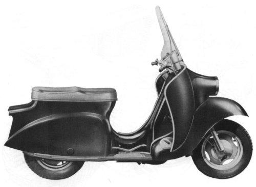 Velocette viceroy motorcycle service manual for scooter overhaul service  repair