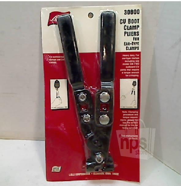 Lisle 30800 automotive cb boot clamp pliers tool for ear type clamps new
