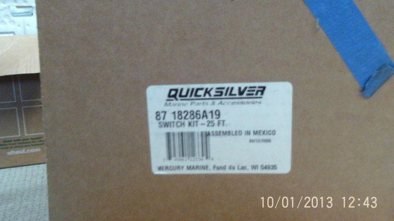 Mercury quicksilver trim switch kit 8718286a19 bin 64 