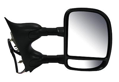 Smooth telescopic power heated side view door mirror assembly passenger right rh