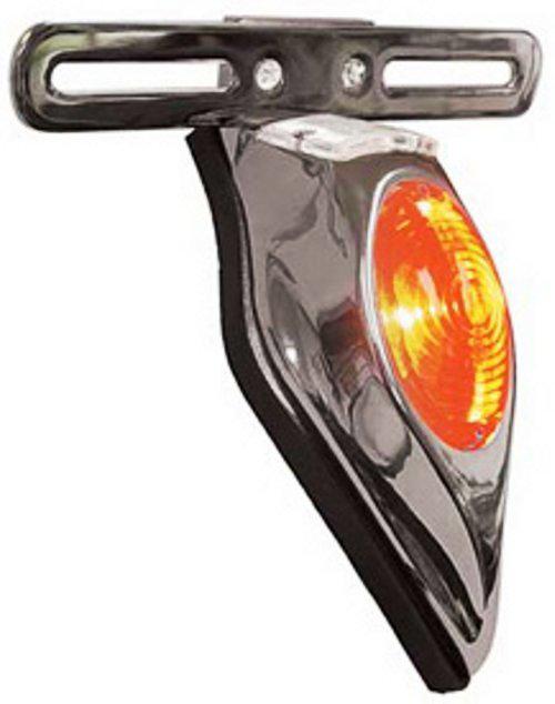 12 volt tear drop taillight/license mount for custom use - 1930's styling
