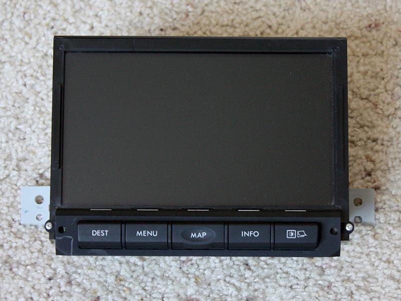 Subaru 2005-2009 outback legacy navigation navi screen (oem factory genuine)