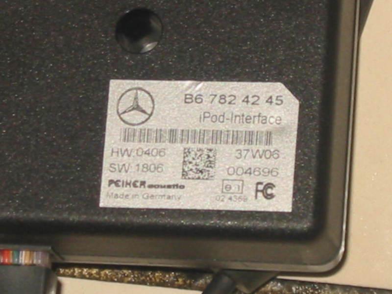 2007 MERCEDES BENZ S550 S600 S63 S65 IPOD INTERFACE KIT B67824245, US $320.00, image 4
