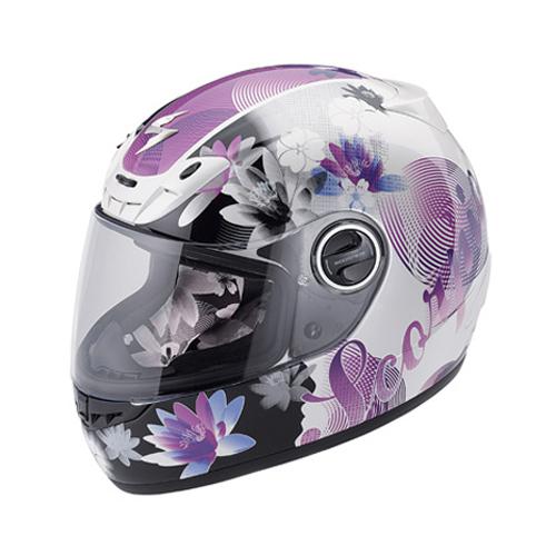 Scorpion exo-400 lilly helmet purple size 2xlarge 2xl