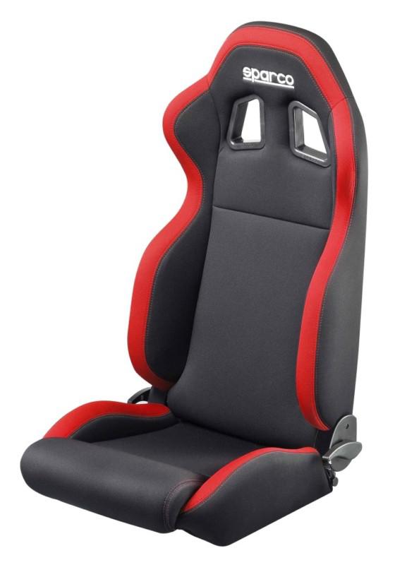 Sparco r100 black red racing seat authentic item free shipping!! 00961nrrs