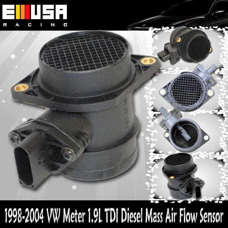1998-2004 vw meter 1.9l tdi diesel mass air flow sensor
