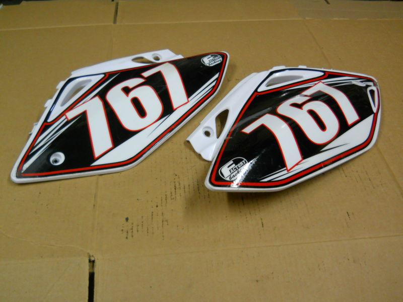 Honda crf450r aftermarket cycra side panel number plate left and right crf 450 r