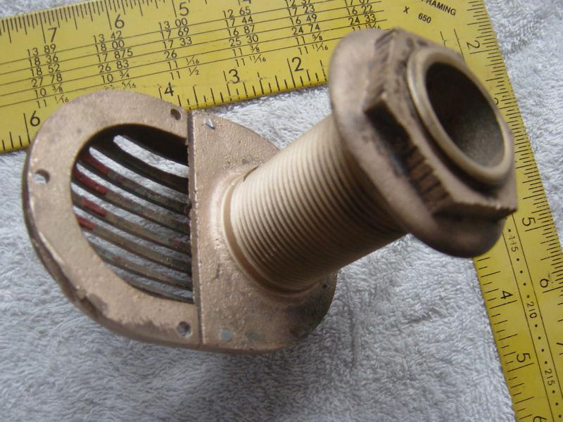 Thru hull intake strainer  by wilcox crittenden  lot of two (2)