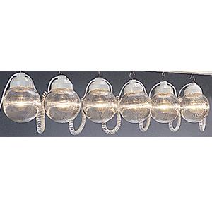 Polymer string lights,6 globe-clear 16-22-17404