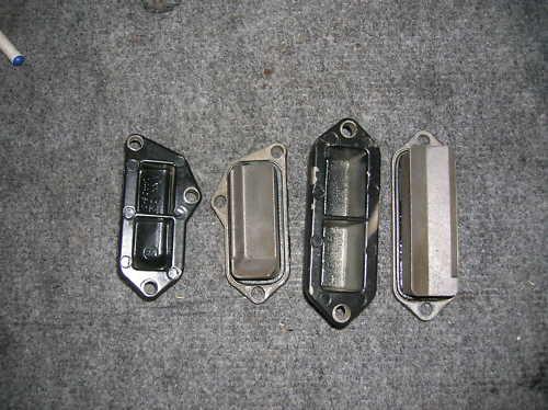 Mercury outboard 25 hp cylinder block covers