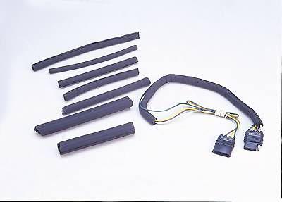 Russell heat protection wrap-it wires/hoses black slide-over .188" i.d x 36"