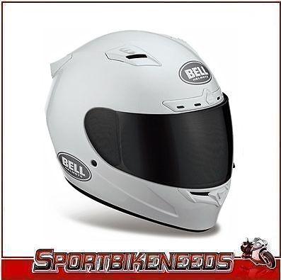 Bell vortex gloss white solid helmet size xxl 2x-large full face street helmet