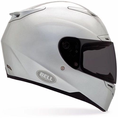 Bell rs-1 silver solid helmet size xs x-small full face street helmet