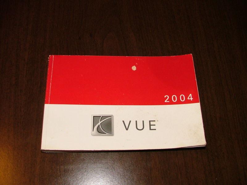 2004 saturn vue owner manual