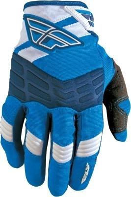 Fly racing youth 2012 f-16 motocross gloves blue/navy large l