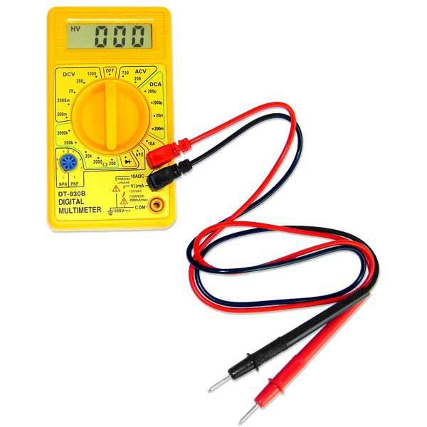 Case of 5 digital multimeter multi meter circuit tester