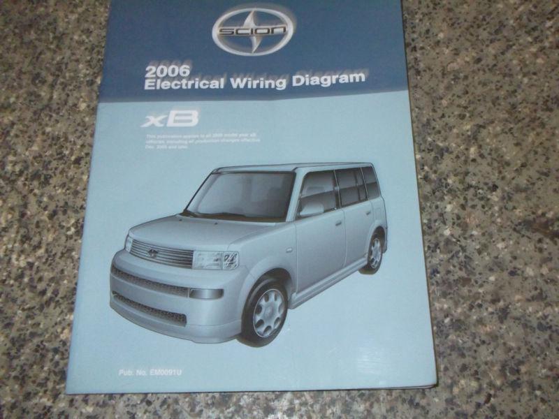 Find 2006 Toyota Scion Xb Electrical Wiring Diagram Service Shop Repair Manual Ewd In Sterling Heights Michigan Us For Us 48 95