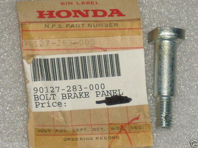Honda cb350 cl350 cb360 cl360 cb400f cb450 cl450 cb750 brake panel stop bolt nos
