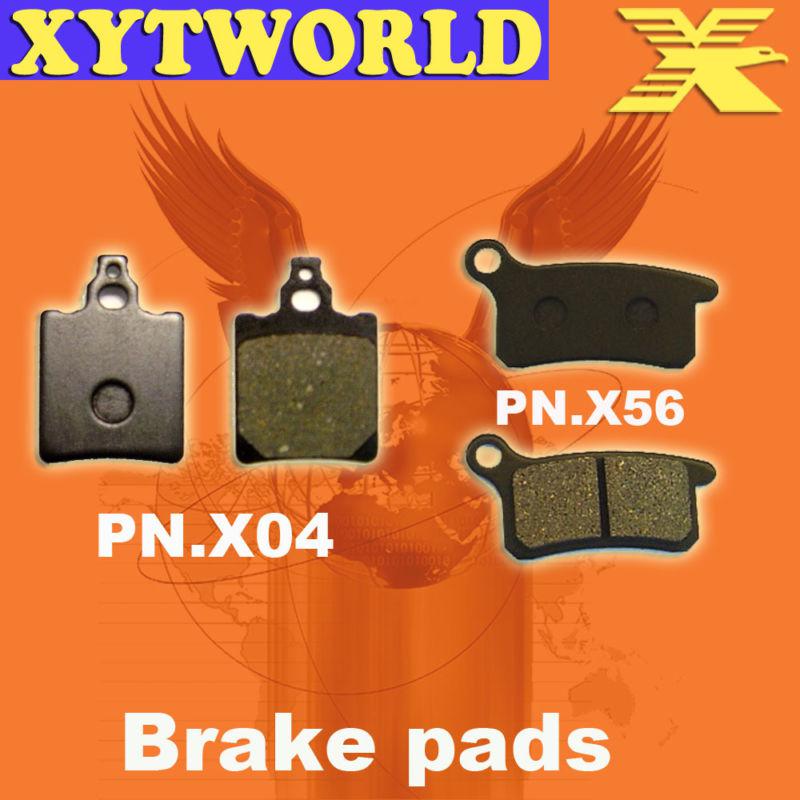 Front rear brake pads for ktm 65 sx pro senior lc 2002-2003