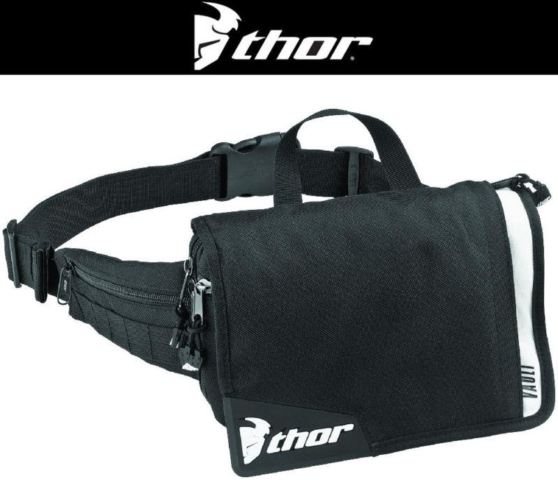 Thor tech black white dirt bike tool pack bag motocross mx atv 2014