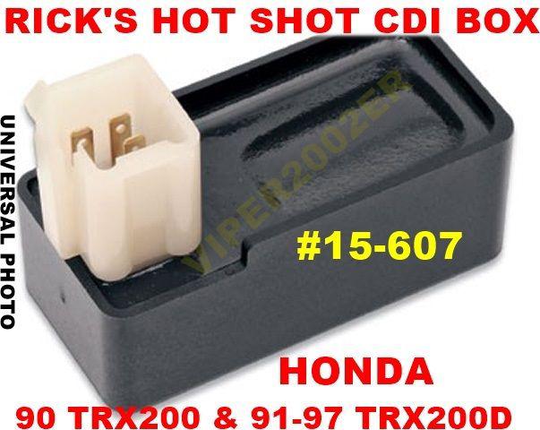 Rick's hot shot cdi box honda  1990 trx200 & 91-97 trx200d #15-607  