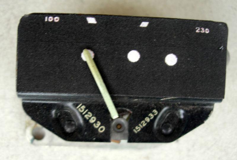1955 1956 chevy manual temperature gauge item #3