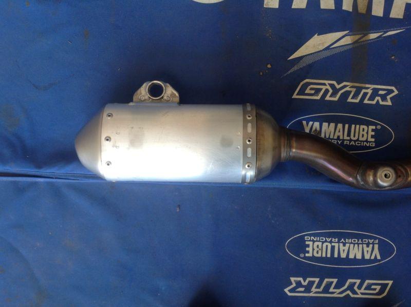 2008-2009 yz450 silencer mid pipe
