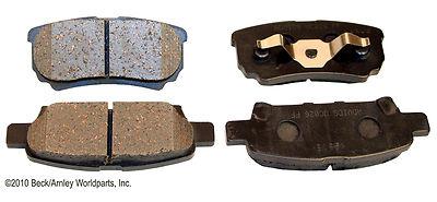 Beck arnley 089-1848 brake pad or shoe, rear-disc brake pad