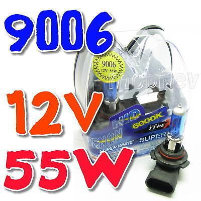 9006 white hid xenon halogen bulb headlight lamp 55w