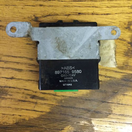 Vauxhall frontera b series abs unit 897165 9580 g8d704v