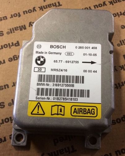 Bmw e46 x5 airbag sensor module 6912755 2000-2005 oem used