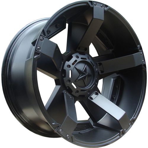 22x12 black xd xd811 rockstar ii 8x180 -44 wheels 33x12.50r22lt tires