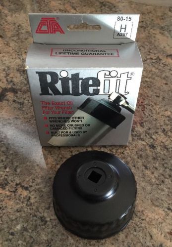 Cta ritefit oil filter wrench 80-15 h 257