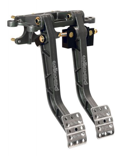 Wilwood 340-11295 alum dual pedals brake clutch assy swiing forward mount 6.25:1