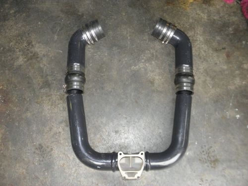 Volvo penta exhaust - y - pipe   #  3885347, and exhaust tubes w/bellows