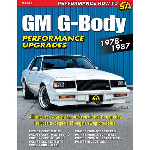Sa design sa246 book: gm g-body performance upgrades 1978-1987