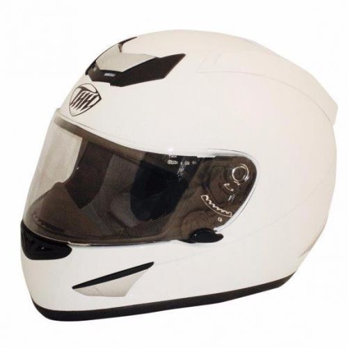 Auto racing snell m2010 helmet in white gloss finish go kart-drag race car