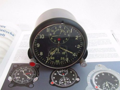 Achs-1 chronograph vintage russian air force helicopter mig cockpit panel clock