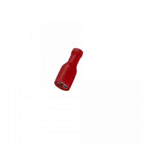 Blister pack female bullet connector red vinylnylon connector butt conector