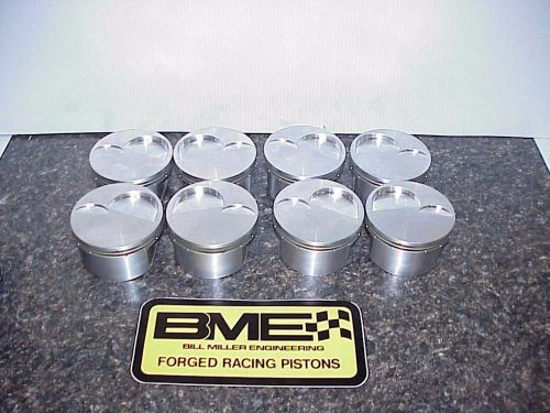 8 new bme pistons 4.155-1.360&#034; compression height for 927 pin for sb2.2 chevy rs