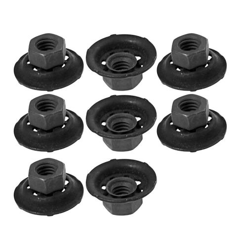 1965-1970 mustang front seats mounting nuts ( 8 ) - new