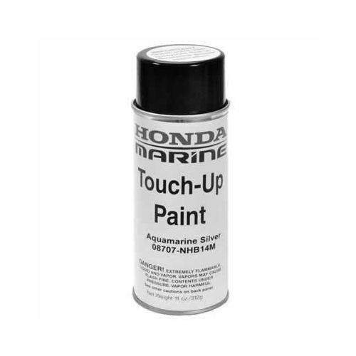 Genuine honda marine outboard motor aquamarine silver metallic touch up paint