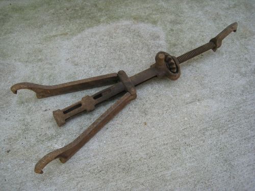 Original 1920&#039;s era cast iron split rim tool ford model a or t hudson buick nash
