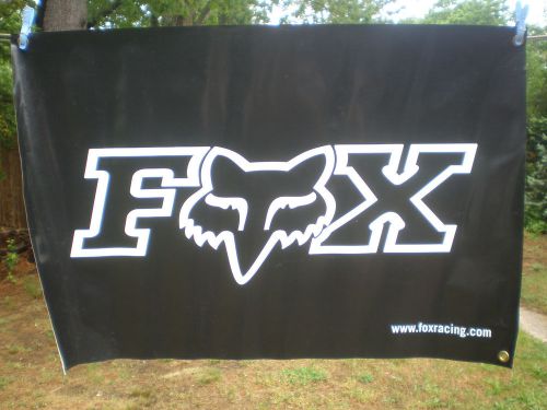 Fox racing &#034;fox head&#034; banner, quantity 2